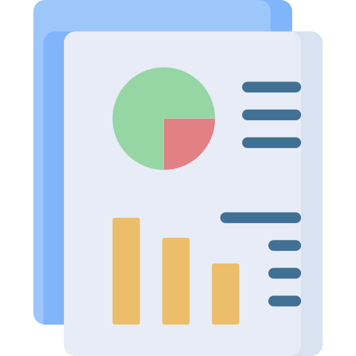 Icon of a report created by Freepik on Flaticon.com.